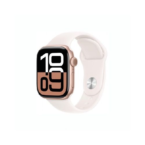 Reloj APPLE Watch Series 10 MWWT3LW/A 46MM 5ATM GPS Sport Band - Rose Gold — AMV Store