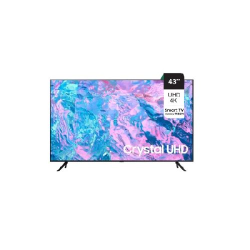 Smart Tv SAMSUNG 43' UHD 4K LED UN43CU7000 Tizen Con Control Remoto — AMV Store