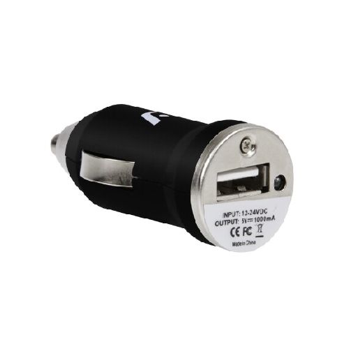 Cargador Usb Para Auto ARGOM ARGAC0101 - Negro — AMV Store