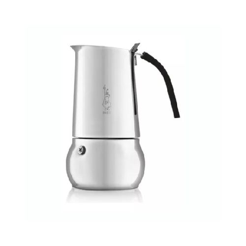 Cafetera Italiana BIALETTI Kitty 4 Tazas Acero Inóxidable — AMV Store