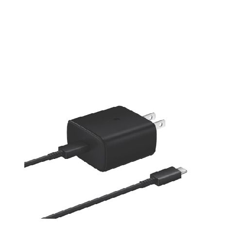 Cargador De Pared SAMSUNG 45W Con Usb-C Carga Rápida - Negro — AMV Store