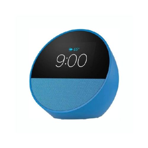 Asistente Virtual AMAZON ECHO SPOT Smart Alarm Clock Con Alexa - Blue — AMV Store