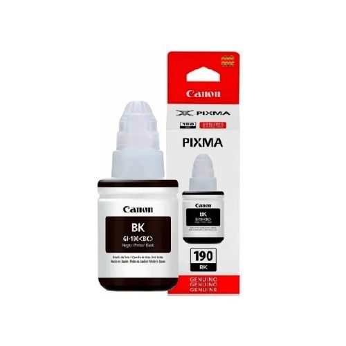 Botella De Tinta CANON GI-190 Negro 135Ml — AMV Store