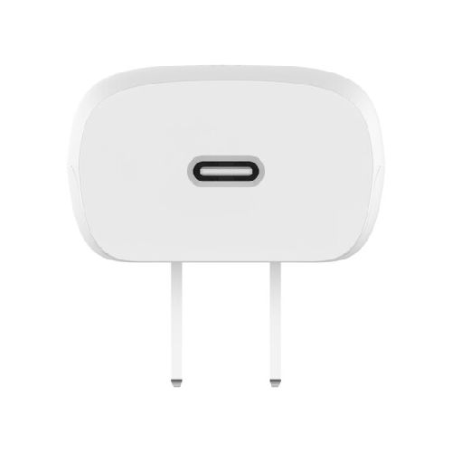 Cargador de Pared BELKIN Usb-C PD 20W Carga Rápida WCA006DQWH Blanco — AMV Store