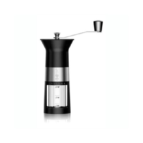 Molinillo De Café Manual BIALETTI Grinder Acero Inóxidable - Negro — AMV Store