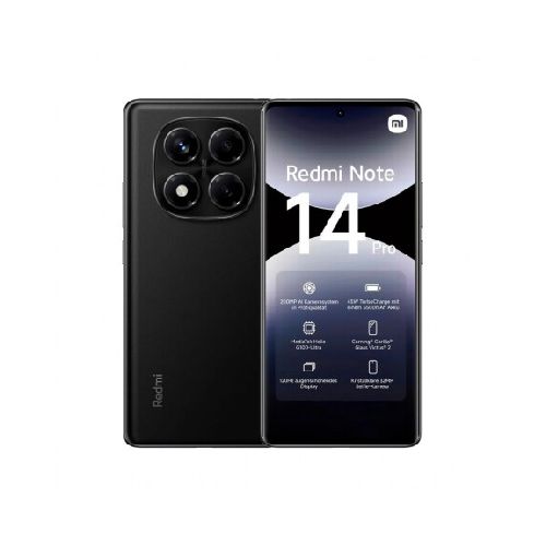 XIAOMI Redmi Note 14 Pro 4G 6,67' 256GB 8GB RAM Cámara 200Mpx - Black — AMV Store