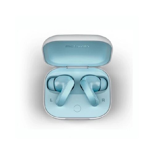 Auriculares Inalámbricos MOTOROLA MotoBuds BT Cancelación De Ruido - Celeste — AMV Store