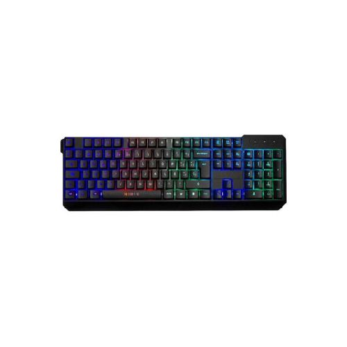 Teclado Gaming NIBIO K200 Wired Retroiluminado Español - Black — AMV Store