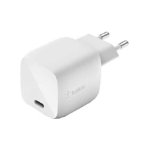 Cargador de Pared BELKIN Usb-C 30W Carga Rápida WCH001VFWH - Blanco — AMV Store