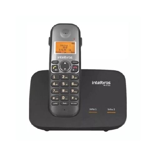 Teléfono Inalámbrico INTELBRAS TS-5150 Dos Líneas - Negro — AMV Store