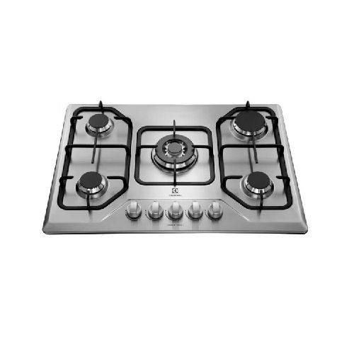 Anafe a gas inox 5 hornallas Electrolux GT75X Marca: Electrolux