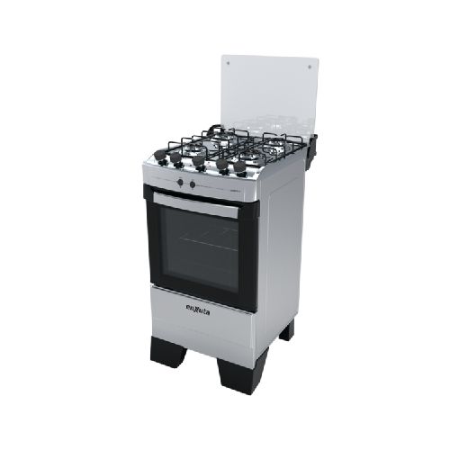 Cocina Supergas 4 Hornallas Inox con Horno Eléctrico y Grill Enxuta CENX27544I Marca: Enxuta