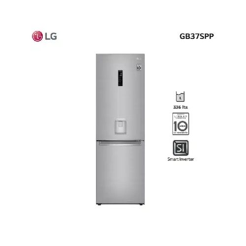 Heladera LG Inverter 336L modelo GB37SPP Marca: LG