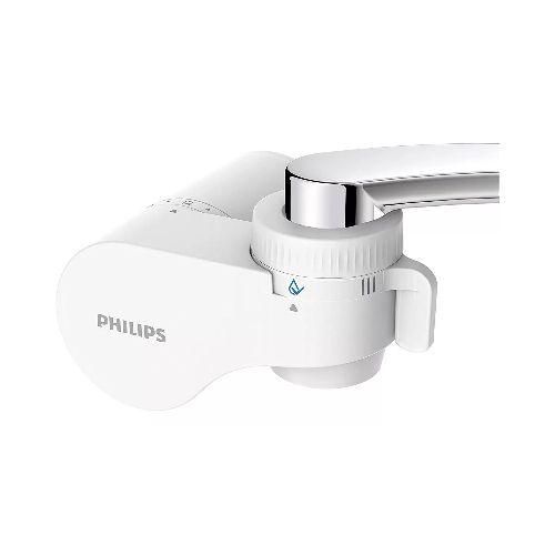 Purificador de agua del grifo Philips Awp3704, 16 cm, color blanco Marca: Philips