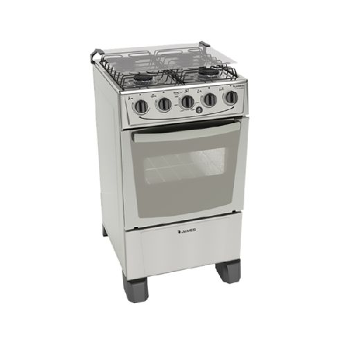 COCINA A SUPER GAS JAMES MODELO C 105 B INOX 3206 Marca: James