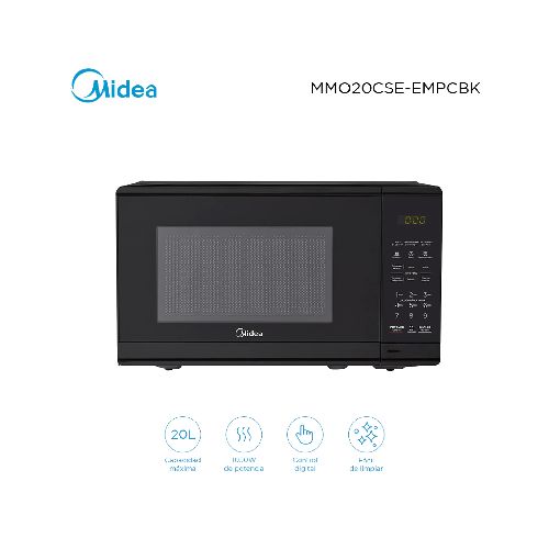 Microondas 20L Midea MMO20CSEEMBK Marca: Midea