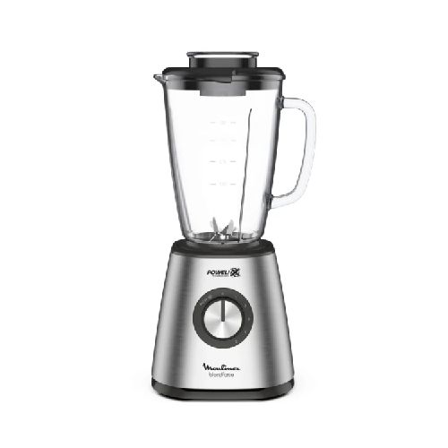 Licuadora BLENDER BF2 GLASS JAR MET EO Moulinex LM439D10 Marca: Moulinex