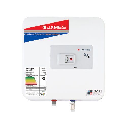 Termotanque 30 lts Acero Prisma – James 2134 Marca: James