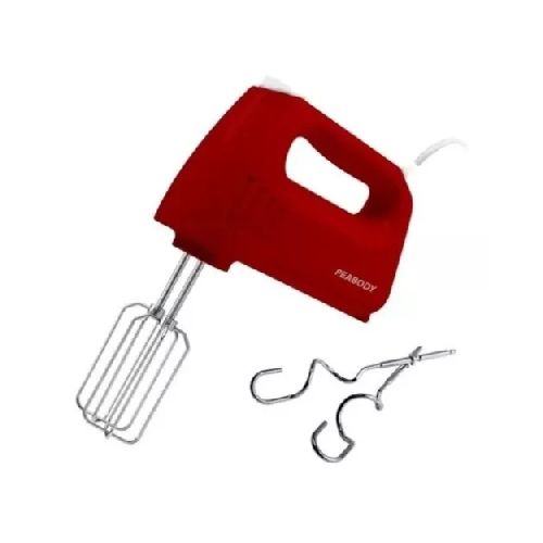 Batidora de Mano Roja – 300W Peabody PE-HM550R Marca: Peabody