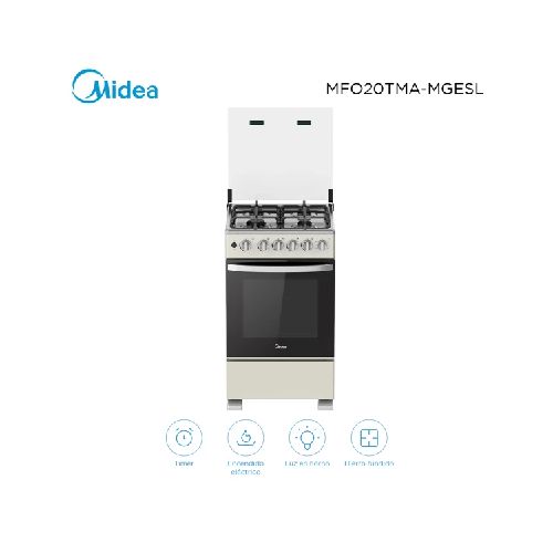 Cocina a gas Midea MFO20TMAMGES Marca: Midea