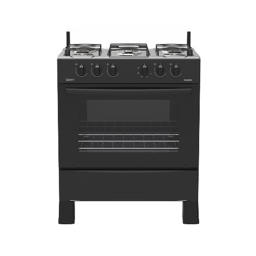 Cocina Supergas 5 Hornallas Negra y Termocupla Queen CQ250NG Marca: Queen