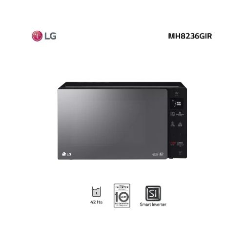 Microondas inverter con grill 42L LG MH8236GIR Marca: LG