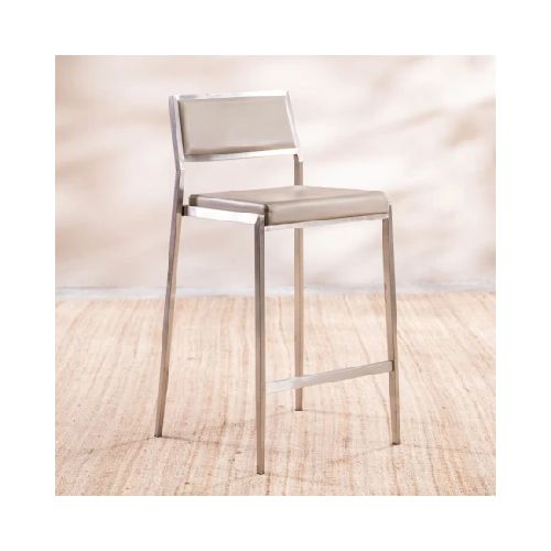 Banqueta Fija Beige – Beige Marca: Satec