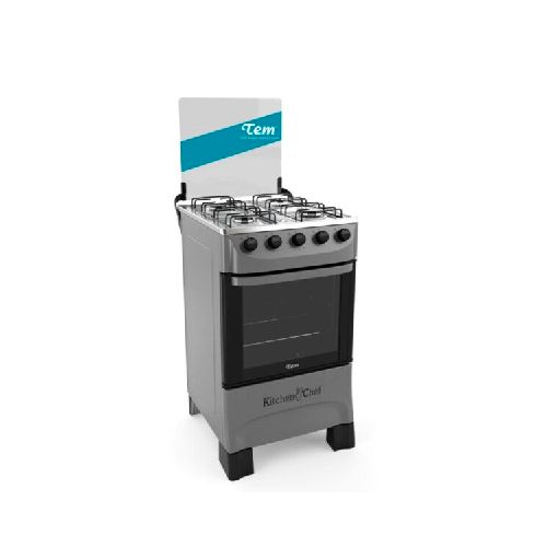 Cocina a gas Acero Inox TEM – KITCHEN CHEF Marca: Tem