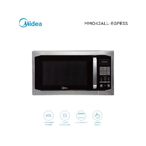 Horno microondas con grill 42L Midea MMO42ALLEGPE Marca: Midea