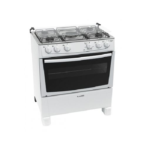 Cocina a gas 5 hornallas James – C150 B Blanca 3150 Marca: James