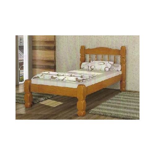 Cama 1 plaza madera maciza Kambel