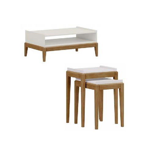 Set de mesa ratona y mesa nido 2 en 1 DOMUS