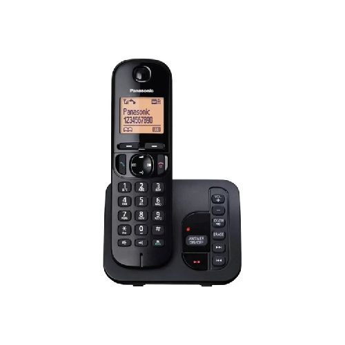 Teléfono inalámbrico con identificador de llamadas y contestadora Panasonic KXTGC220