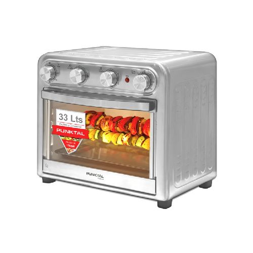 Horno eléctrico y freidora sin aceite 33 L Punktal PK064IX