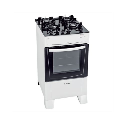 Cocina a gas 4H James C690V Blanca