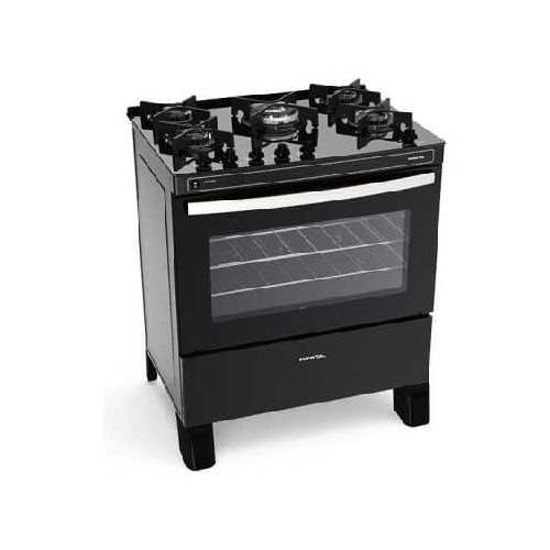 Cocina Punktal Agile Glass Pk-gl5 Gas/eléctrica 5 Hornallas 