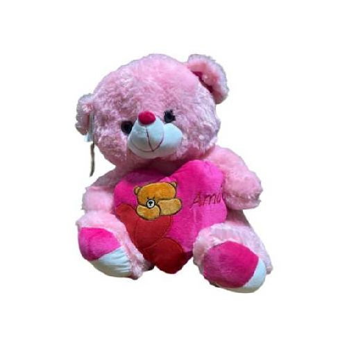 Peluche Perro Con Corazon 40 Cm W500 Mundo Kanata 