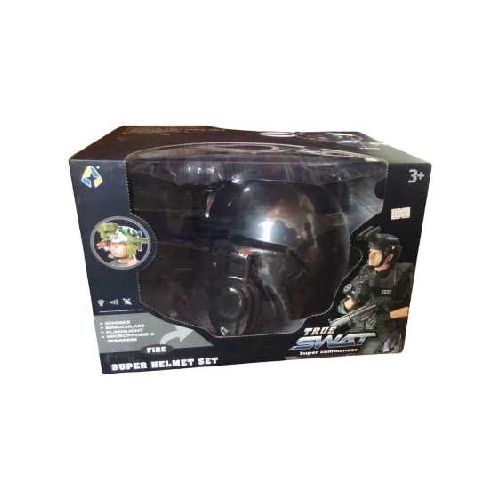 Casco De Juguete Swat Agente Especial Mundo Kanata 