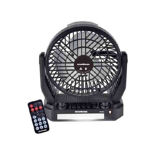 Ventilador Portatil Y Radio Nordmende Recargable Nrd-rs90v 