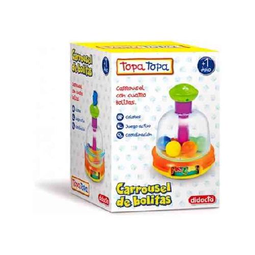 Juego De Mesa Didacta Carrousel De Bolitas Niños Niñas 