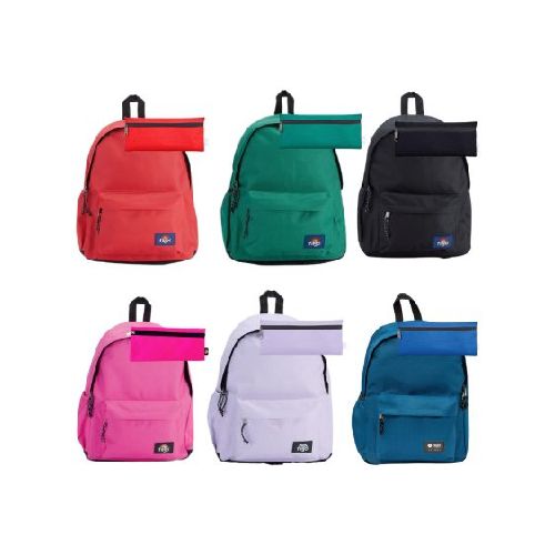 Combo Mochila Filgo Lisa 21 Litros Varios Colores 