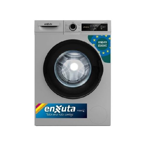 Lavarropas Automático Enxuta Lenx765d Plateado 6kg 220 v 