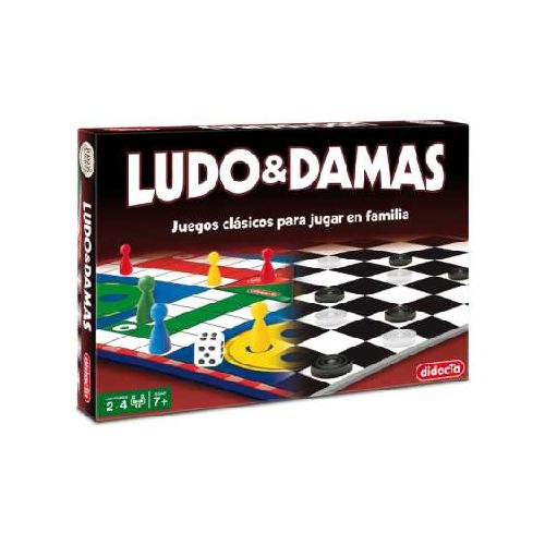 Juego De Mesa Ludo Damas Didacta Mundo Kanata 