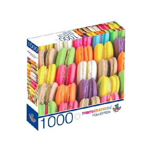 Puzzle Mil Piezas, Macarrones De Colores 