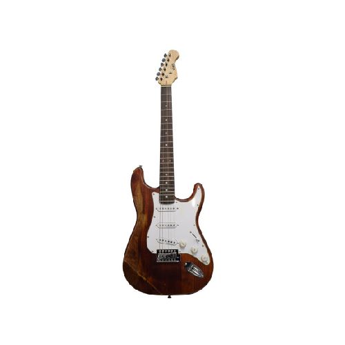 Guitarra Electrica Newen Relic Strat Dark Wood