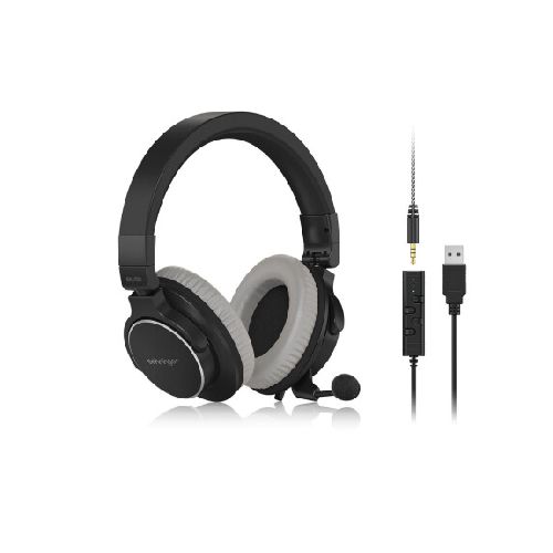 Auriculares Gamer Behringer Bh470u Negro