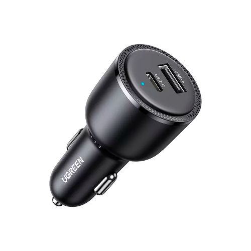 Ugreen PPS Adaptador de Cargador de Coche USB-C de 63W