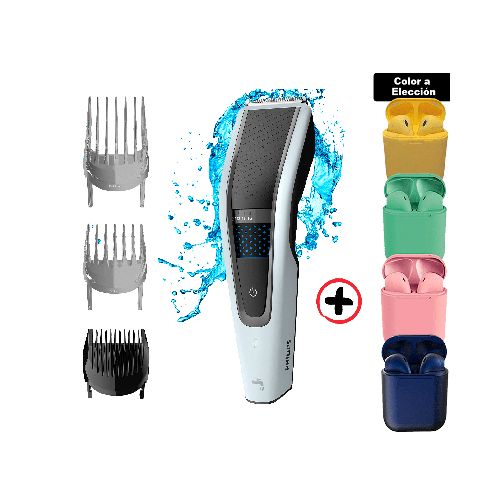 Cortadora De Pelo Philips Series 5000 Hc5610 100v/240v + Auricular Inalámbrico