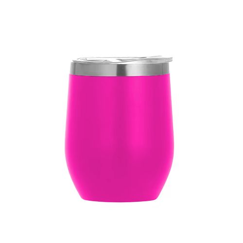 Mate Con Tapa Color Aleatorio Diseño Simple De 350ml Color Rosa