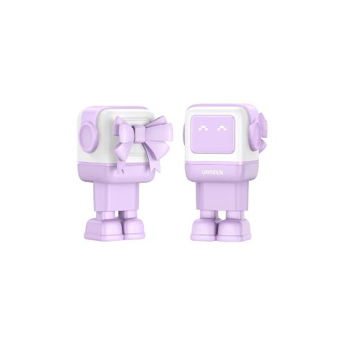 Cargador Carga Rápida Mini Robot Usb Usb-c 65w Ugreen Rosa